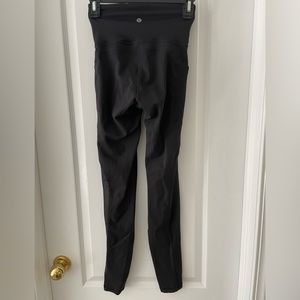 Lululemon black leggings. Size 4